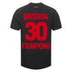 Günstige Fußballtrikots Bayer 04 Leverkusen Jeremie Frimpong 30 Heimtrikot 2023-24 Kurzarm